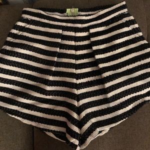 Striped shorts